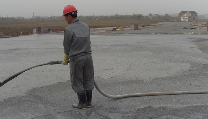 輕質(zhì)混凝土道路回填施工